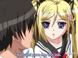 Anime gadis sekolah dalam kecil seluar pendek memberikan beliau bersama-pendidikan yang kesalahan yg bodoh