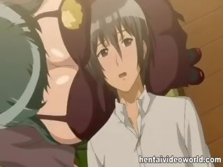 Guy Milking And Fucking Girl In Hot Hentai Vid