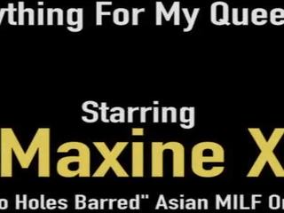 亞洲人 媽媽 maxine x 利差 她的 厚 大腿 為 一 硬 公雞 在 她的 的陰戶!