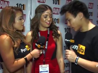 Pornhubtv naomi inimă interviu la 2015 avn awards