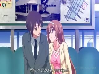 Redhead Anime School Doll Seducing Her Cute Teacher