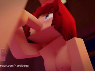 Minecraft pornograpya scarlett pagsubo ng titi animasyon (by hardedges)