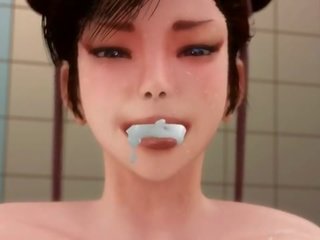 Chun li 3d super baise (street combattant)