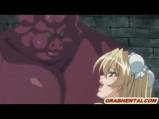 Busty Hentai Dp By Monsters In The Dungeon
