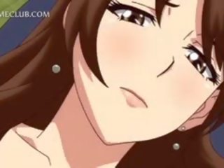 Busty Hentai Sex Bomb Gets Wet Pussy Licked Good