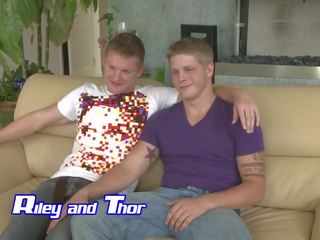 Riley & Thor In Gay Sex