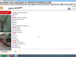 Meitene masturbācija par omegle