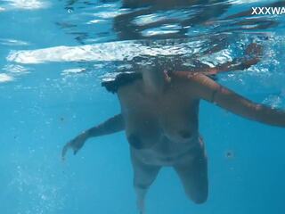 Venezuelan Beauty Alluring Underwater Showcase