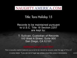 Busty MILF Tara Holiday massages &amp; fucks her son&#039;s friend - Naughty America