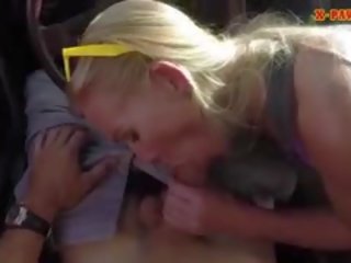 Lustful Blonde Bimbo Sells Herself For A Fuck On Tape