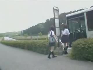 日本語 女子生徒 と maniac で バス ビデオ