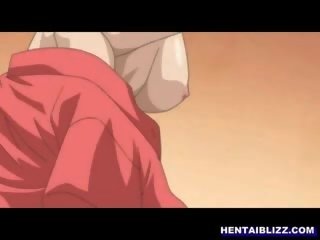 Hentai cutie self masturbating and groupfucking