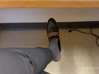 Pantyhose Foot Play in Public 2, Free HD Porn a4