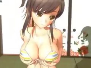 Animato ragazza strippaggio in classe