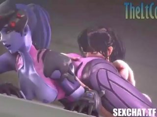 Overwatch sfm de zeer beste widowmaker porno