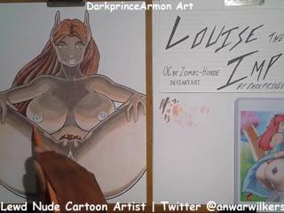 Coloring louise a imp nál nél darkprincearmon művészet: hd porn� 55