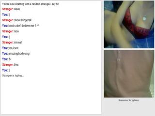 Blond slut on omegle