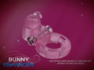 High Quality Bunny Enhancer Cock Ring Great Low Price Promo Off
