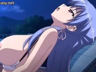 Busty Anime Girl Delighting Hard Dick