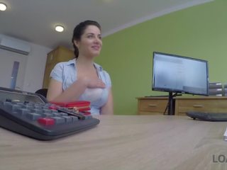 LOAN4K. Buxom hottie needs a lot of money so she offers her asshole Porn Videos