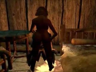 Battle Dwarf Esmeralda in SKYRIM Lets Play - Hunting Wild Bootie PT 5 Sex with ReCorderXXX