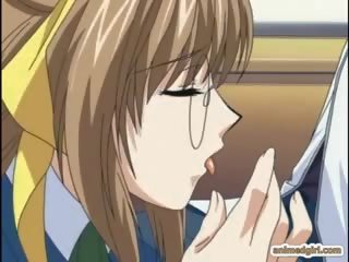 Schoolgirl Anime Hot Poking
