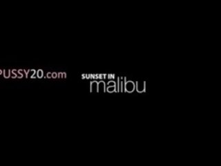 Sunset In Malibu In Art Teasing Movie