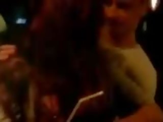 Aficionado pareja follando en bar, gratis en bar porno vídeo 98