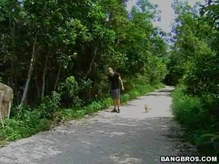 Passeio caralho em o parque vídeo