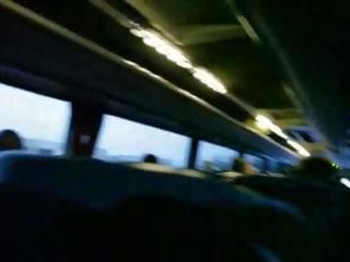 My Wife Masturbates on a Public Bus Video