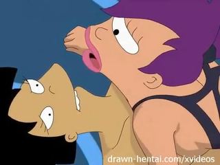 Futurama hentai - hand-to-pussy träning