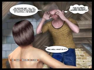 ROOM FOR RENT 3D Gay Animated Cartoon Comics