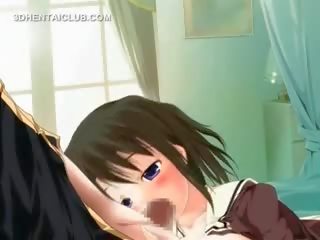 Hot Ass Anime Schoolgirl Gets Double Penetrated