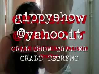 ORALSHOW * cum sperm EXTREME * POMPA ESTREMA INGOIO TOTALE