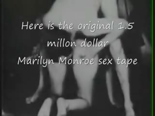 Marilyn Monroe Original 1.5 million sex tape lie never seen