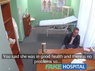 FakeHospital Nurse fucks patient to get a sperm sample