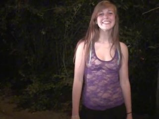 Cute TEEN girl PUBLIC sex anonymous DOGGING PART 1