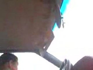 Crazy Guy Gets His Cock Out In A Taxi