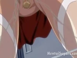 Heavenly hentai rubia clavado en la culo