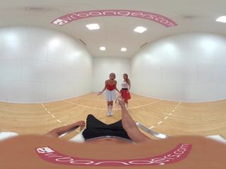 Vr bangers-[360°vr] dillion ja pristine kääritamine pärast alasti racquetbal