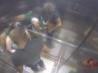 Sorayyaa e leo ogro foram pegos fudendo tidak elevador