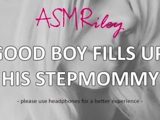 Eroticaudio - добър момче запълвания нагоре негов stepmommy