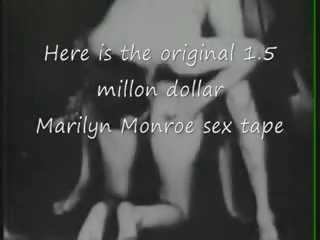 Marilyn monroe original 1.5 milhão sexo fita mentira nunca visto