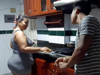 I Fuck My Aunt in the Kitchen, Free Porn Video 73