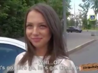 Amateur Hitch Hiking Teen Foxy Di Asshole Fucked In Public