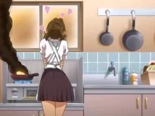 Voluptuous anime showing her tüýlek