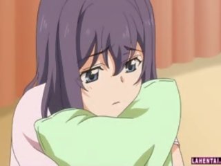 エロアニメ 女の子 取得 彼女の ぬれた プッシー フィンガー