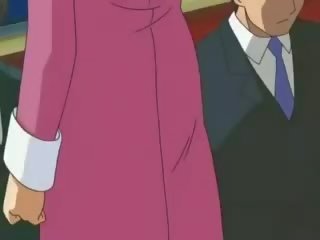 Sensual boneca estava fodido em público em anime