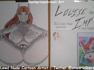 Coloring Louise the Imp at Darkprincearmon Art: HD Porn 55