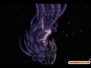 Japanese anime coeds tentacles sex and cummed allbody